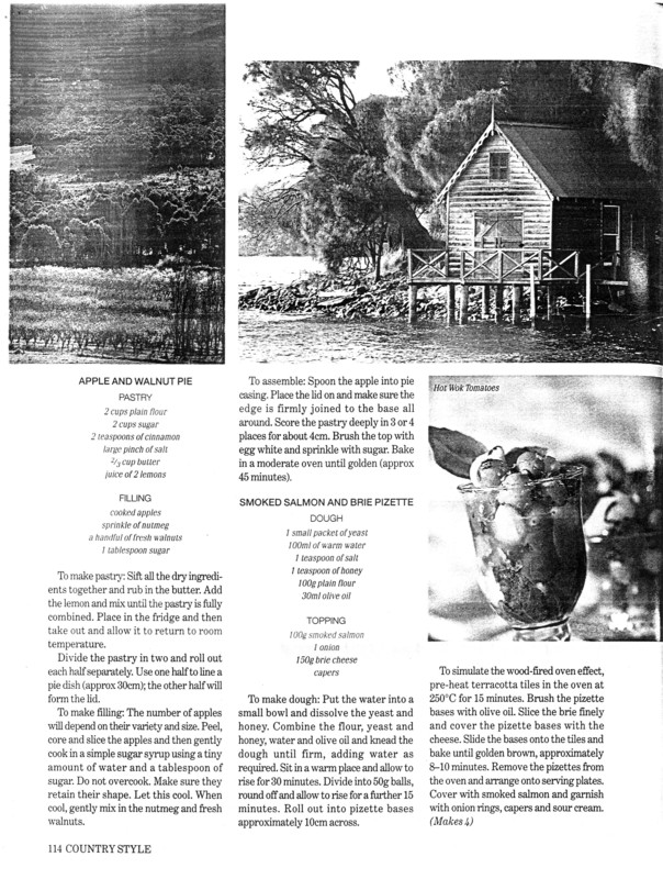Page 5 of the Australian Country Style article